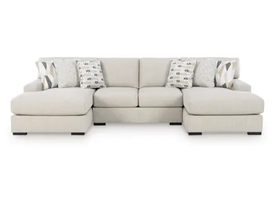 Benchcraft Laurelgrove 3-Piece Double Chaise Sectional - 75105S7