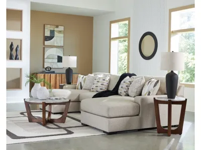 Benchcraft Laurelgrove 3-Piece Double Chaise Sectional - 75105S7