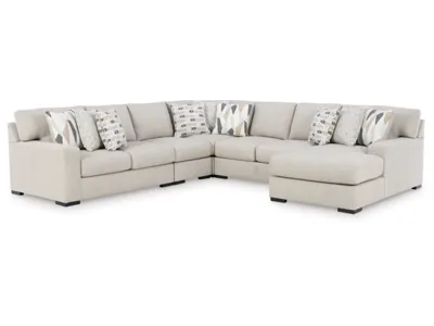 Benchcraft Laurelgrove 5-Piece Sectional with Chaise - 75105S12