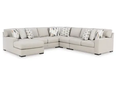 Benchcraft Laurelgrove 5-Piece Sectional with Chaise - 75105S11