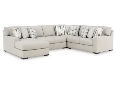 Benchcraft Laurelgrove 4-Piece Sectional with Chaise - 75105S1