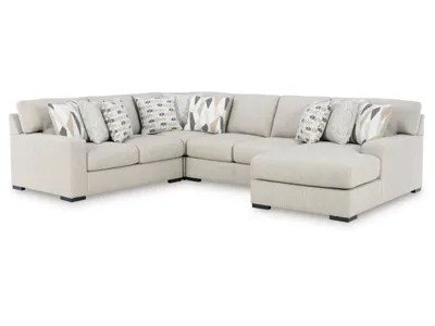 Benchcraft Laurelgrove 4-Piece Sectional with Chaise - 75105S2