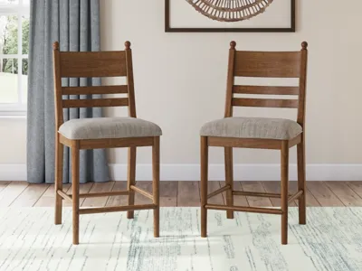 Signature Design by Ashley Greddinton Counter Height Dining Table and 4 Barstools - PCD824D19