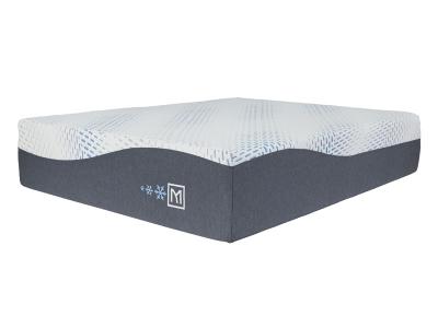 Sierra Sleep Millennium Cushion Firm Gel Memory Foam Hybrid King Mattress in White - M50741