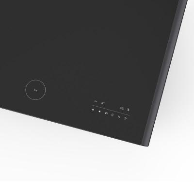 Forno Evoluto Tavolo 51" Black Smart Coffee Table with Dual Refrigerator Drawers Bluetooth 5.0 Audio Wireless Charging and RGB Ambient Light - FCTFR7006-51BLK