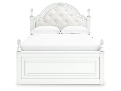 Signature Design by Ashley Kozlani Full Upholstered Panel Bed, Dresser and Mirror - PCB1819B15