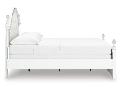 Signature Design by Ashley Kozlani Full Upholstered Panel Bed, Dresser and Mirror - PCB1819B15