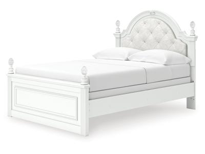Signature Design by Ashley Kozlani Full Upholstered Panel Bed, Dresser and Mirror - PCB1819B15