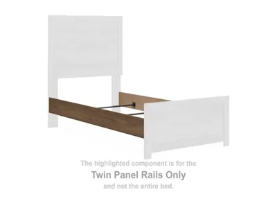 Signature Design by Ashley Broachmyn Twin Panel Rails - PCB1116-83