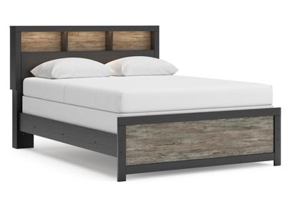 Signature Design by Ashley Broachmyn Queen Bookcase Panel Bed - PCB1118B18