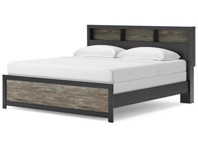 Signature Design by Ashley Broachmyn King Bookcase Panel Bed - PCB1118B19