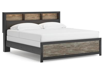 Signature Design by Ashley Broachmyn King Bookcase Panel Bed - PCB1118B19