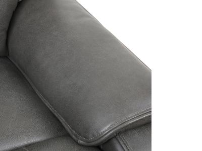 Primo International Brindle Power Motion Sofa in Charcoal - BRINDLE-SOFA