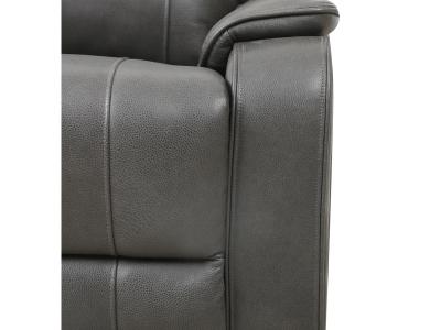 Primo International Brindle Power Motion Sofa in Charcoal - BRINDLE-SOFA