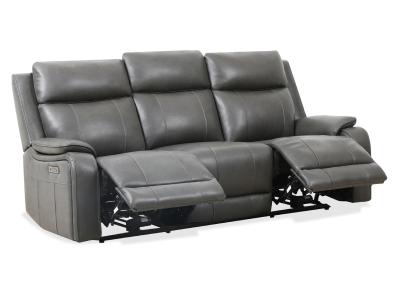Primo International Brindle Power Motion Sofa in Charcoal - BRINDLE-SOFA