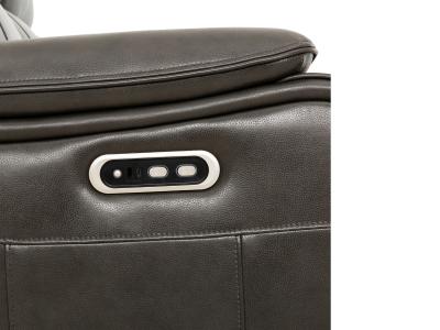 Primo International Brindle Power Glider Recliner in Charcoal - BRINDLE-CHAIR