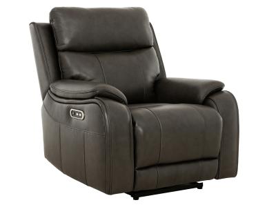 Primo International Brindle Power Glider Recliner in Charcoal - BRINDLE-CHAIR