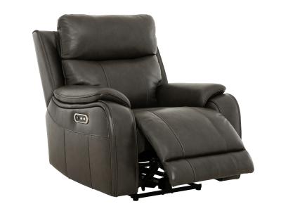 Primo International Brindle Power Glider Recliner in Charcoal - BRINDLE-CHAIR