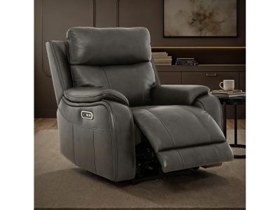 Primo International Brindle Power Glider Recliner in Charcoal - BRINDLE-CHAIR