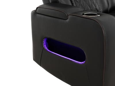 Primo International Colton Power Glider Recliner in Black - COLTON-CHAIR