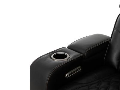 Primo International Colton Power Glider Recliner in Black - COLTON-CHAIR