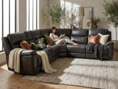 Primo International Knox Double Power Motion Sectional - KNOX-K