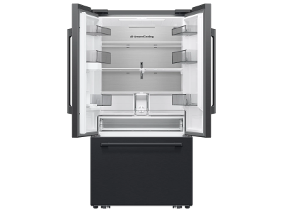 36" Samsung Bespoke AI 3-Door French Door Refrigerator with In-Door Tall Dispenser - RF70H30KEEAA