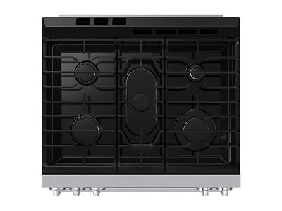 30" Samsung 6.0 Cu. Ft. Gas Slide-In True Convection Range - NSG70H60SRAA