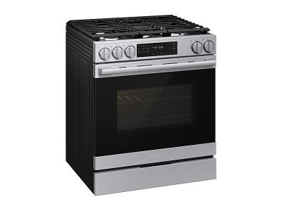 30" Samsung 6.0 Cu. Ft. Electric Slide-In True Convection Range - NSG80H60SRAA