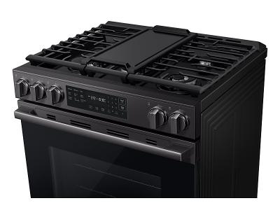 30" Samsung 6.0 Cu. Ft. Electric Slide-In True Convection Range - NSG80H60SEAA