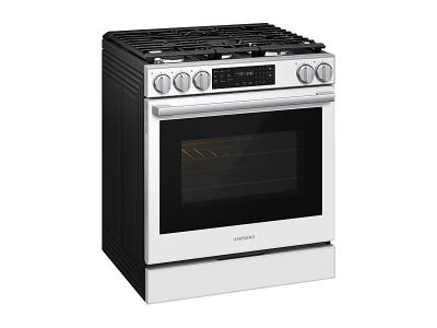 30" Samsung 6.0 Cu. Ft. Gas Slide-In True Convection Range - NSG80H60SWAA