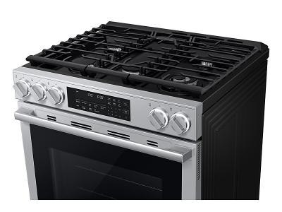 30" Samsung 6.0 Cu. Ft. Gas Slide-In True Convection Range - NSG90H60SRAA