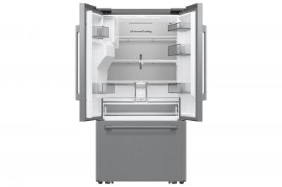 36" Samsung Bespoke AI 3-Door French Door Refrigerator - RF70H25HERAA