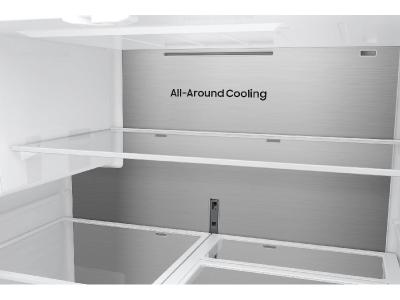 Samsung 29 Cu. Ft. Bespoke AI 3-Door French Door with Dual Auto Ice Maker - RF70H30HERAA