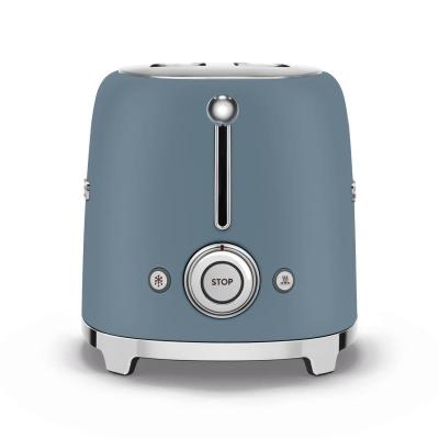 SMEG 50's Style 2-Slice Traditional Toaster in Storm Blue - TSF01SBMUS