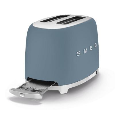 SMEG 50's Style 2-Slice Traditional Toaster in Storm Blue - TSF01SBMUS