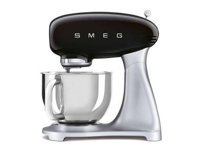 SMEG 50's Style Stand Mixer in Black - SMF04BLUS