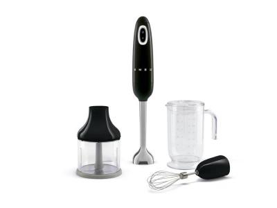 SMEG 50's Style Hand Blenders in Black - HBF03BLUS