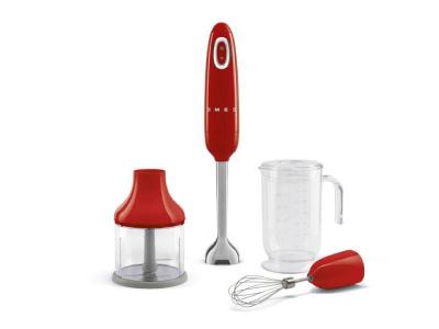 SMEG 50's Style Hand Blenders in Red - HBF03RDUS
