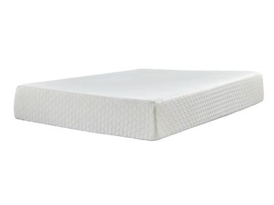 Sierra Sleep Chime 12 Inch Memory Foam Queen Mattress in White - M72731