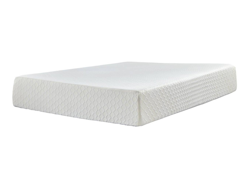 Sierra Sleep Chime 12 Inch Memory Foam King Mattress in White - M72741