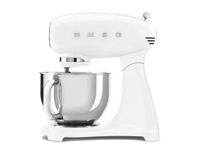 SMEG 50's Style Stand Mixer in White - SMF05WHUS