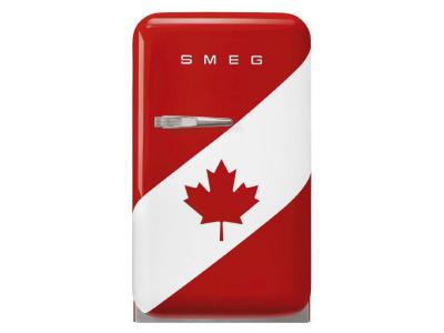 16" SMEG 50's Style Freestanding Compact Refrigerator - FAB5URDCA3