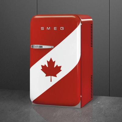 16" SMEG 50's Style Freestanding Compact Refrigerator - FAB5URDCA3