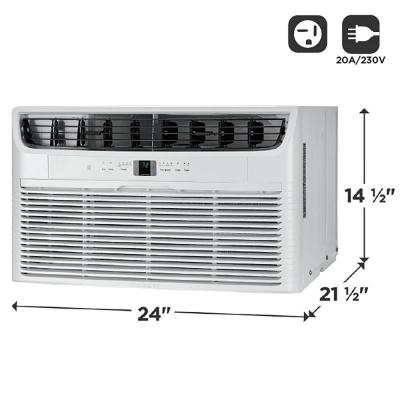 Frigidaire 10000 BTU Wall Room Air Conditioner with Supplemental Heat - FHTE103WA2