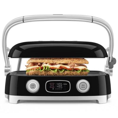 SMEG 50's Style Multiuse Grill in Black - MGF01BLUS