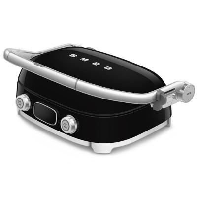 SMEG 50's Style Multiuse Grill in Black - MGF01BLUS