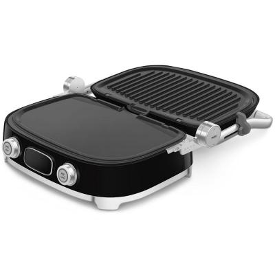 SMEG 50's Style Multiuse Grill in Black - MGF01BLUS