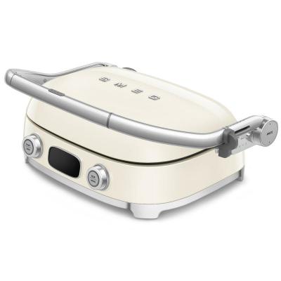 SMEG 50's Style Multiuse Grill in Cream - MGF01CRUS
