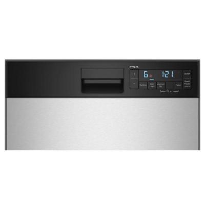18" Whirlpool Half Load Cycle Dishwasher with Triple Spray Arms - WDFS5118SS